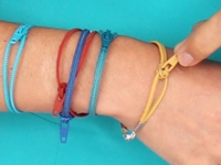 Brit and Co Zipper Bracelets